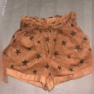 NWOT Star Shorts